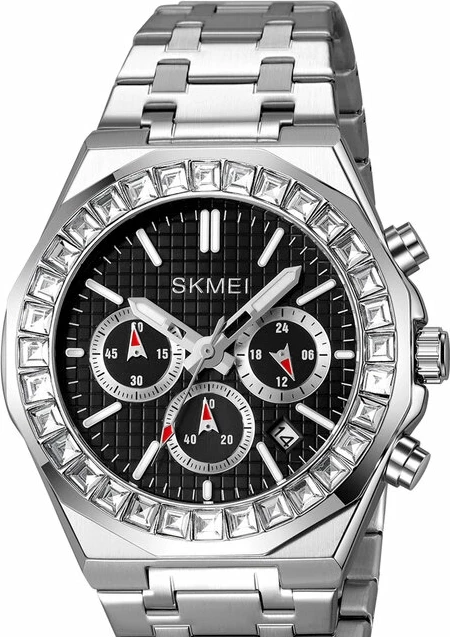 Наручные часы skmei 2380sibk silver/black