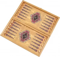 Нарды + Шашки Сирия Львы средние (Россия, дерево, 50 см), Partida