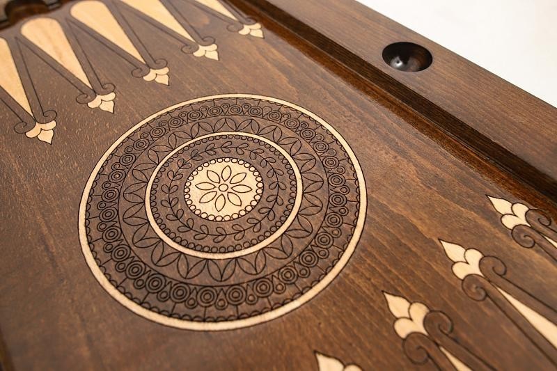 Нарды резные "Бесконечность 1", Simonyan