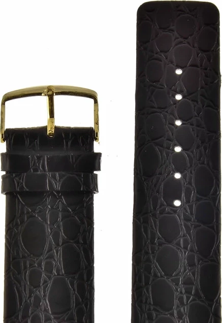 Ремешки velengton 24 черн змея зол.заст