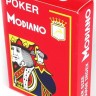 Карты "Modiano Poker" 100% plastic 4 jumbo index red