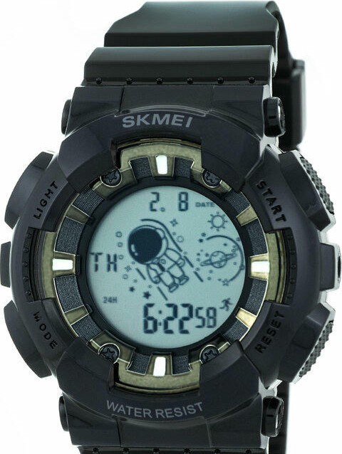 Skmei 2035BKBKWT black/black-white