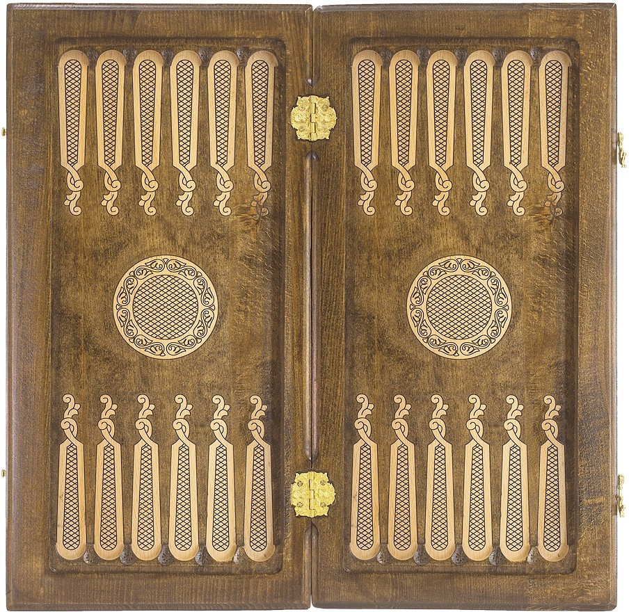 Нарды резные "Гладиатор 2" 50, Mkhitaryan