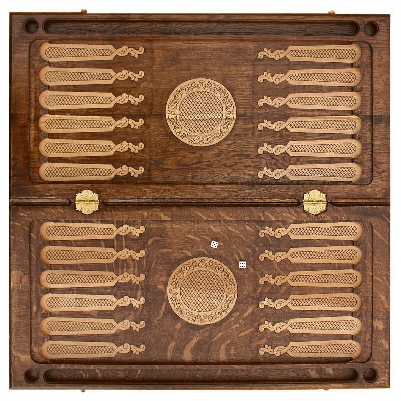 Нарды резные "Орнамент 1", Mkhitaryan