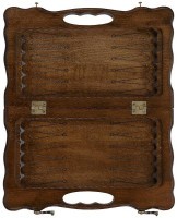 Нарды резные &quot;Орел&quot; с ручкой 30, Haleyan