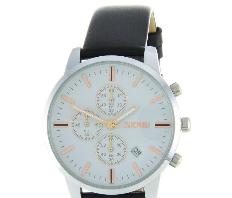 Наручные часы skmei 9103wtbk white/black