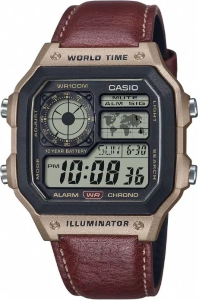 наручные часы casio ae-1200whl-5a