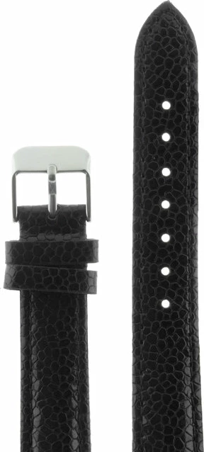 Ремешки maknamara 16 мм чер рептилия сер заст mp-16002