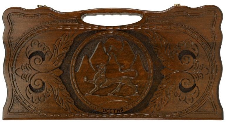 Нарды резные "Герб Осетии", Rasulov