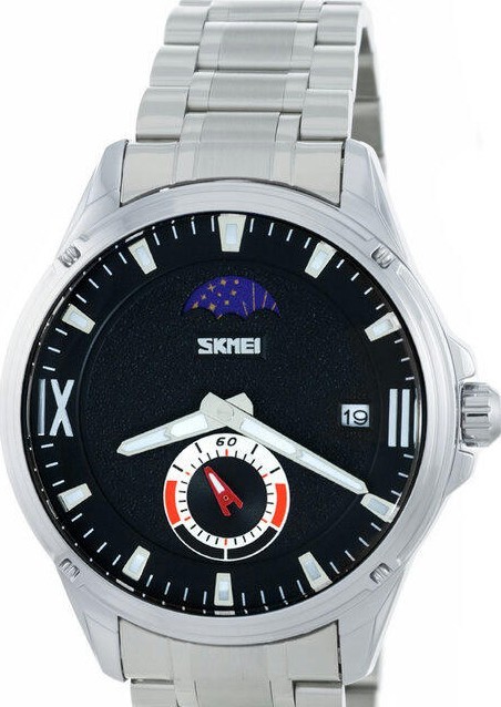 Наручные часы skmei 9326sibk silver-black