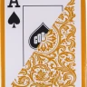 Карты "1546 Elite Plastic Poker Size Jumbo Index gold Single deck"