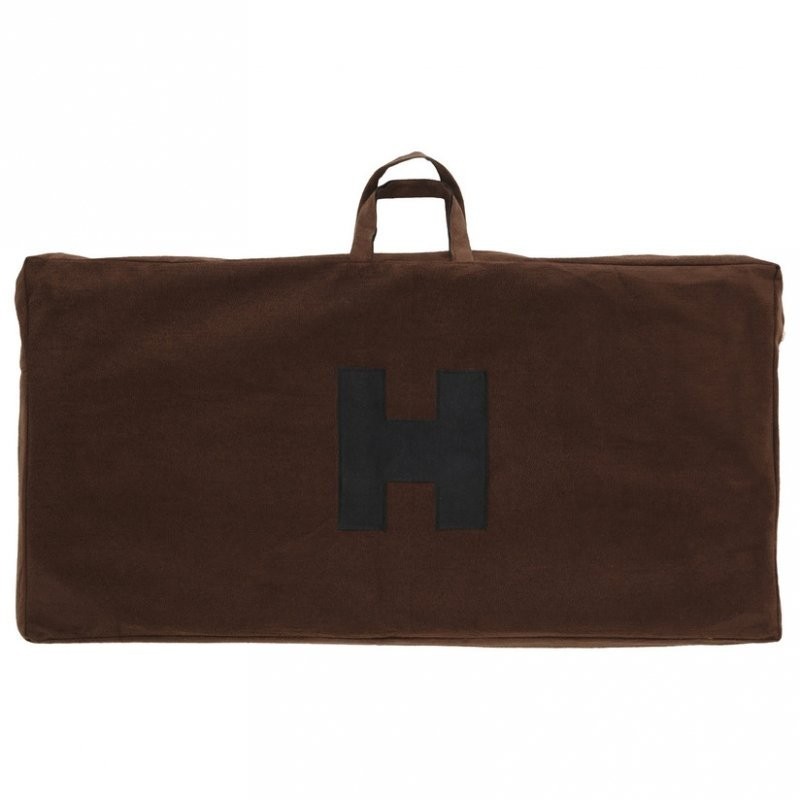 Чехол замшевый коричневый для больших нард, Haleyan