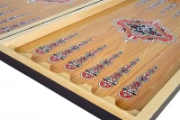 Нарды + Шашки Сирия Шейхи малые (Россия, дерево, 40 см), Partida