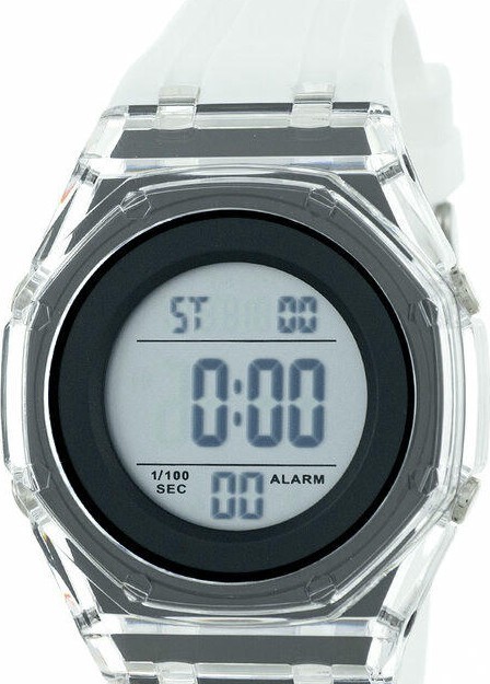 Skmei 2063WTWT transparent white/white