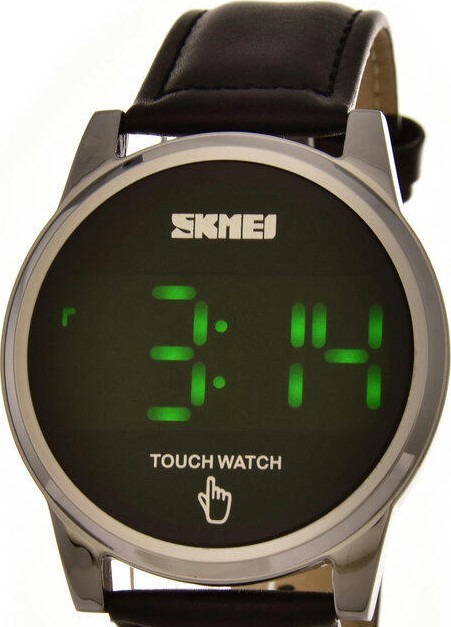 Skmei 1684LSI silver - leather