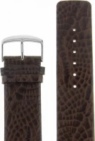 Ремешки velengton 24 темн-кор croco сереб заст