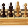 Шахматы "Дубовые" 64 см маркетри, Madon (деревянные, Польша)