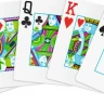 Карты "1546 Elite Plastic Poker Size Jumbo Index blue Single deck"