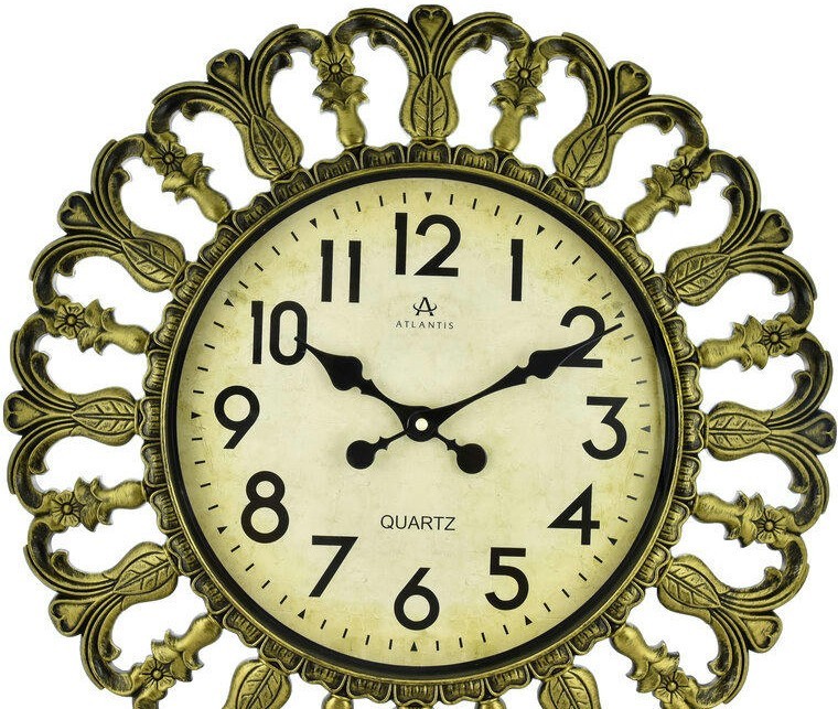 Настенные часы atlantis 319-17 bronze