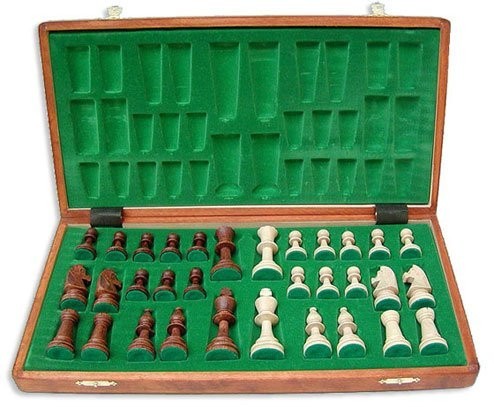 Шахматы "Торнамент-5" 50 см маркетри, Madon (деревянные, Польша)