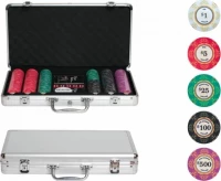 Набор для покера Luxury Ceramic на 300 фишек