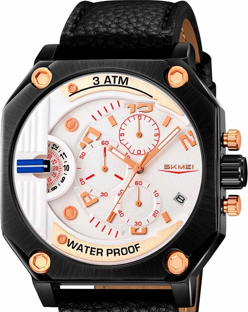 Наручные часы skmei 9343bkwt black/white