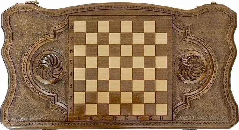 Нарды резные "Бесконечность 2", Simonyan