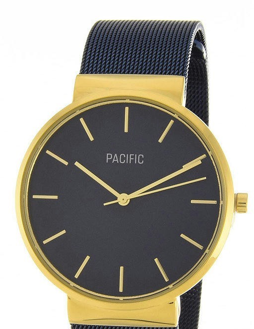 Наручные часы pacific x6069 корп-золот циф-син сетка