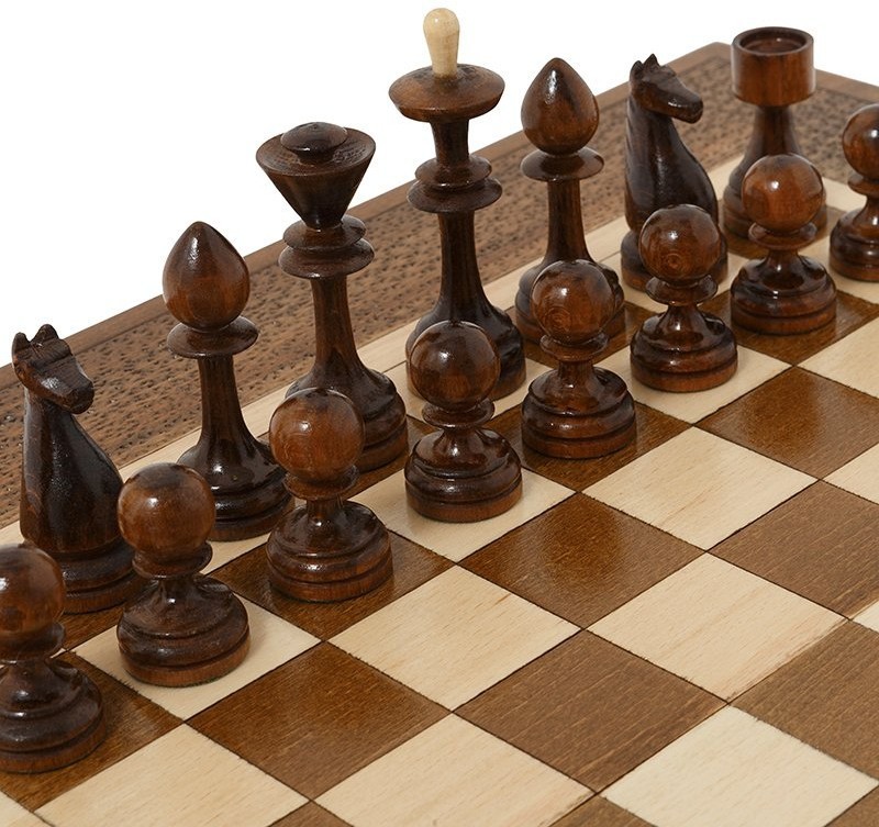 Шахматы + Нарды резные 40, Haleyan