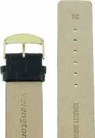 Ремешки velengton 24 черн croco зол заст