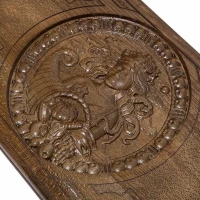 Нарды резные &quot;Зодиак Дева&quot;, Ustyan