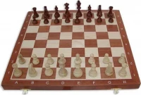 Шахматы &quot;Торнамент-6&quot; 52 см маркетри, Madon (деревянные, Польша)