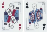 Карты &quot;Bicycle back to the Future standard index blue&quot;