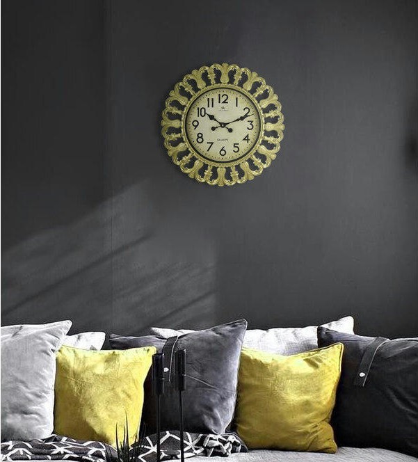 Настенные часы atlantis 319-17 gold