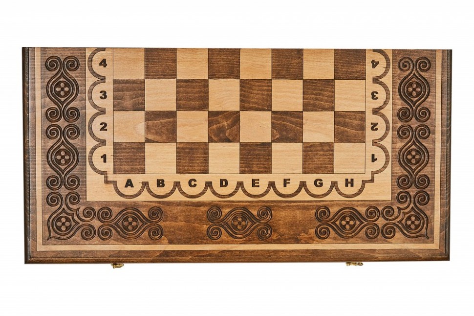 Шахматы + нарды резные "Аида" 50, Mkhitaryan