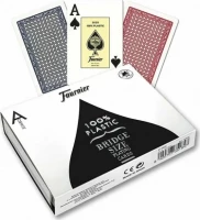 Карты &quot;Fournier №2826 (2 Jumbo Index) - Bridge Twin plastik case&quot;