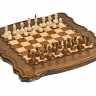 Шахматы + нарды резные "Гамбит 2" 60, Simonyan