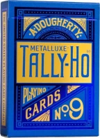 Карты &quot;Bicycle Tally-ho Metal Standard index blue&quot;