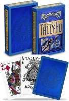 Карты &quot;Bicycle Tally-ho Metal Standard index blue&quot;