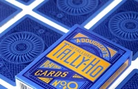 Карты &quot;Bicycle Tally-ho Metal Standard index blue&quot;