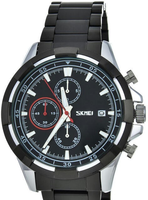 Наручные часы skmei 9192sibk silver/black