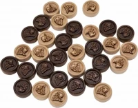 Фишки резные &quot;Лев&quot;, Mirzoyan