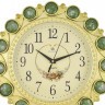 Настенные часы atlantis tld-6998e green jewelry