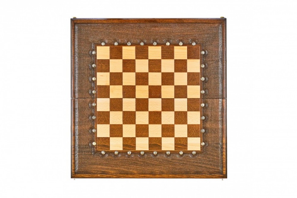 Шахматы + нарды резные "Гамбит 1" 50, Simonyan