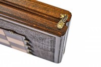 Шахматы + нарды резные &quot;Гамбит 1&quot; 50, Simonyan