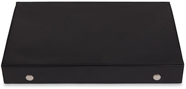 Маджонг в кожаном кейсе (синие фишки)