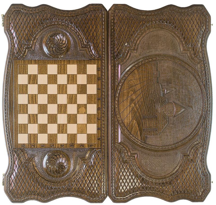 Нарды резные "Гегард" 60, Simonyan