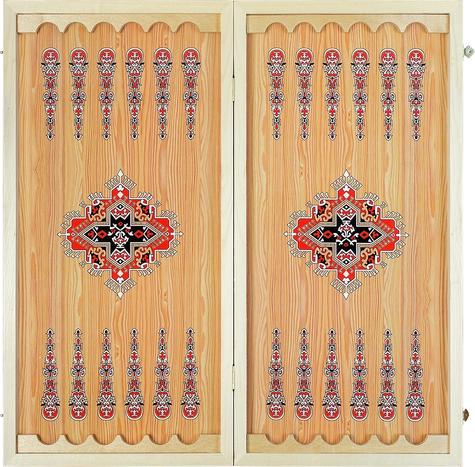 Нарды + Шашки Сирия Шейхи большие (Россия, дерево, 60 см), Partida