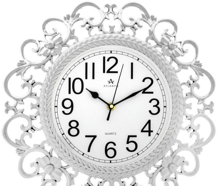 Настенные часы atlantis tld-3670 silver