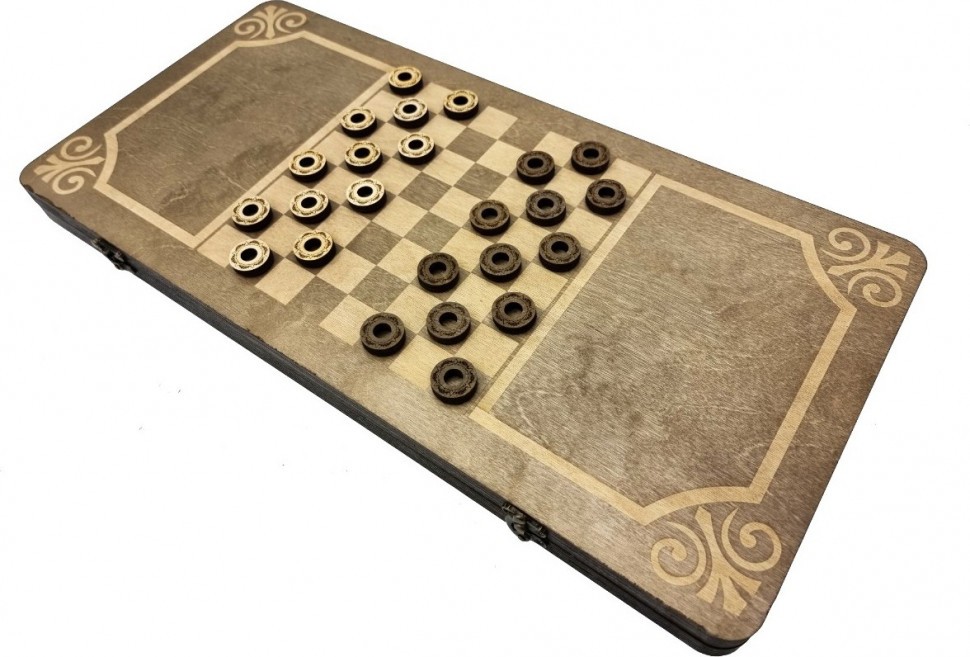 Нарды Марс "Лев 2" большие (деревянные, 58 см, Россия), Partida